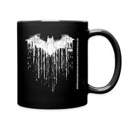 Spreadshirt Batman Milk Glass Logo Coloured Mug