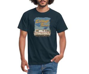 Spreadshirt Breaking Bad Desert Tours New Mexico Men's T-Shirt, M, Navy