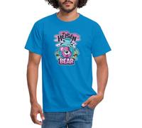 Spreadshirt Breaking Bad Heisenbear PinkTeddy Bear Men's T-Shirt, M, Royal Blue