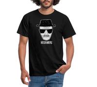 Spreadshirt Breaking Bad Heisenberg Sketch Men's T-Shirt, M, Black