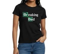 Spreadshirt Breaking Bad Logo Women's T-Shirt, L, Black