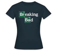 Spreadshirt Breaking Bad Logo Women's T-Shirt, M, Navy