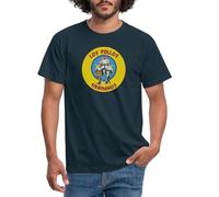 Spreadshirt Breaking Bad Los Pollos Hermanos Men's T-Shirt, 3XL, Navy