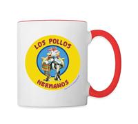 Spreadshirt Breaking Bad Los Pollos Hermanos Mug Two-Tone Mug