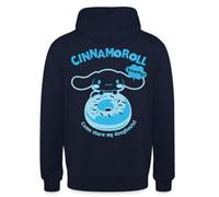 Spreadshirt Cinnamoroll Come Share My Doughnuts! Unisex Hoodie, S, navy