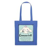 Spreadshirt Cinnamoroll Don't Overthink It. Just Be Yourself Tote Bag, One Size, light blue