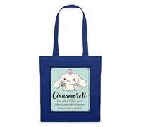Spreadshirt Cinnamoroll Don't Overthink It. Just Be Yourself Tote Bag, One Size, royal blue