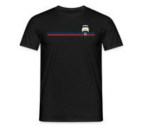 Spreadshirt Citroën Logo Stripes 2CV Model Men’s T-Shirt, L, Black