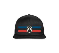 Spreadshirt Citroën Logo Stripes Snapback Cap Black/Black