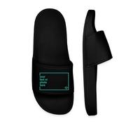 Spreadshirt Custom Pool Sliders (Men) Add Your Own Text or Image Personalised Men’s Pool Sliders, 46, black