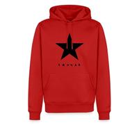 Spreadshirt David Bowie Blackstar Men’s Premium Hoodie, XL, red