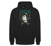 Spreadshirt David Bowie Starman Unisex Hoodie, M, black
