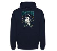 Spreadshirt David Bowie Starman Unisex Hoodie Navy