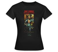 Spreadshirt David Bowie Ziggy Stardust and The Spiders from Mars Women's T-Shirt, S, Black