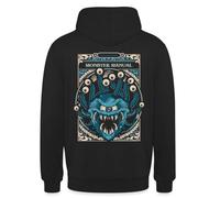 Spreadshirt Dungeons And Dragons Monster Manual With Beholder Unisex Hoodie, L, black