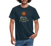 Spreadshirt Dungeons and Dragons When Dungeon Master Smiles Men's T-Shirt, L, Navy