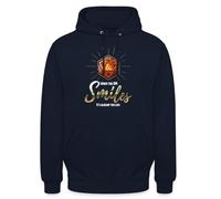 Spreadshirt Dungeons And Dragons When Dungeon Master Smiles Unisex Hoodie, XXL, navy