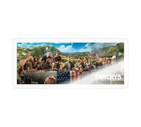 Spreadshirt Far Cry 5 Joseph Seed and The Eden's Gate Cult Sticker, 10 x 10 cm, Transparent Glossy