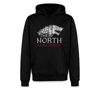 Spreadshirt Game Of Thrones The North Remembers Men’s Premium Organic Hoodie, L, black