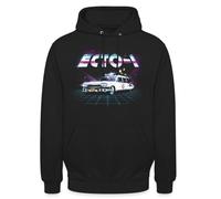 Spreadshirt Ghostbusters ECTO-1 Neon Unisex Hoodie