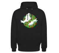 Spreadshirt Ghostbusters Logo Merry Christmas Unisex Hoodie