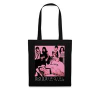 Spreadshirt Gossip Girl Iconic Image With Main Characters Tote Bag, One Size, black