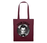 Spreadshirt Gossip Girl Team Chuck Tote Bag, One Size, burgundy