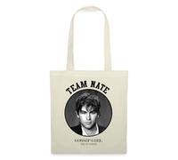 Spreadshirt Gossip Girl Team Nate Tote Bag, One Size, nature