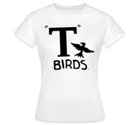 Spreadshirt Grease T-Birds Danny Women's T-Shirt, L, White