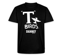Spreadshirt Grease T-Birds Symbol Men’s Premium T-Shirt, L, Black