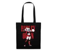 Spreadshirt Harley Quinn Hammer Tote Bag, One Size, black