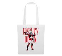 Spreadshirt Harley Quinn Hammer Tote Bag, One Size, White
