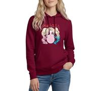 Spreadshirt Harley Quinn Mad Love Bubblegum Women's Hoodie