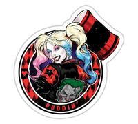 Spreadshirt Harley Quinn Puddin' Sticker Size S (10 x 10 cm), 10 x 10 cm, White Matte