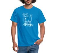 Spreadshirt Harry Potter After All This Time Always Men's T-Shirt, XL, Royal Blue