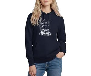 Spreadshirt Harry Potter After All This Time Always Women's Hoodie, L, navy