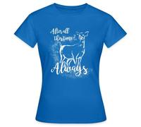 Spreadshirt Harry Potter After All This Time Always Women's T-Shirt, L, Royal Blue