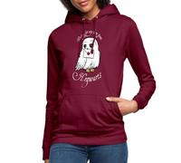 Spreadshirt Harry Potter Hedwig Letter Women's Hoodie, L, bordeaux