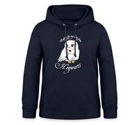 Spreadshirt Harry Potter Hedwig Letter Women's Hoodie, XL, navy