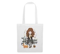 Spreadshirt Harry Potter Hermione Granger Tote Bag, One Size, white