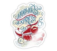 Spreadshirt Harry Potter Hogwarts Express Sticker, 10 x 10 cm, White Glossy