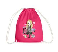 Spreadshirt Harry Potter Luna Lovegood Animated Drawstring Bag, One Size, Fuchsia