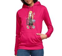 Spreadshirt Harry Potter Luna Lovegood Animated Women's Hoodie, XXL, dark pink