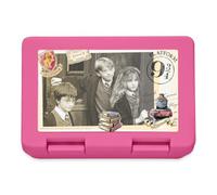 Spreadshirt Harry Potter Ron Hermione Lunchbox, One Size, Pink