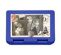 Spreadshirt Harry Potter Ron Hermione Lunchbox, One Size, Royal Blue