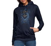 Spreadshirt Harry Potter The Marauder's Map Women's Hoodie, M, navy