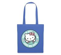 Spreadshirt Hello Kitty Just Be You Hello Kitty Club Tote Bag, One Size, light blue