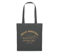 Spreadshirt Hello Maestro Development Once Upon A Time Tote Bag, One Size, Graphite Grey