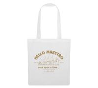 Spreadshirt Hello Maestro Development Once Upon A Time Tote Bag, One Size, white