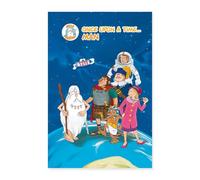Spreadshirt Hello Maestro Once Upon A Time Man Poster 16" x 24" (40x60 cm), One Size, White